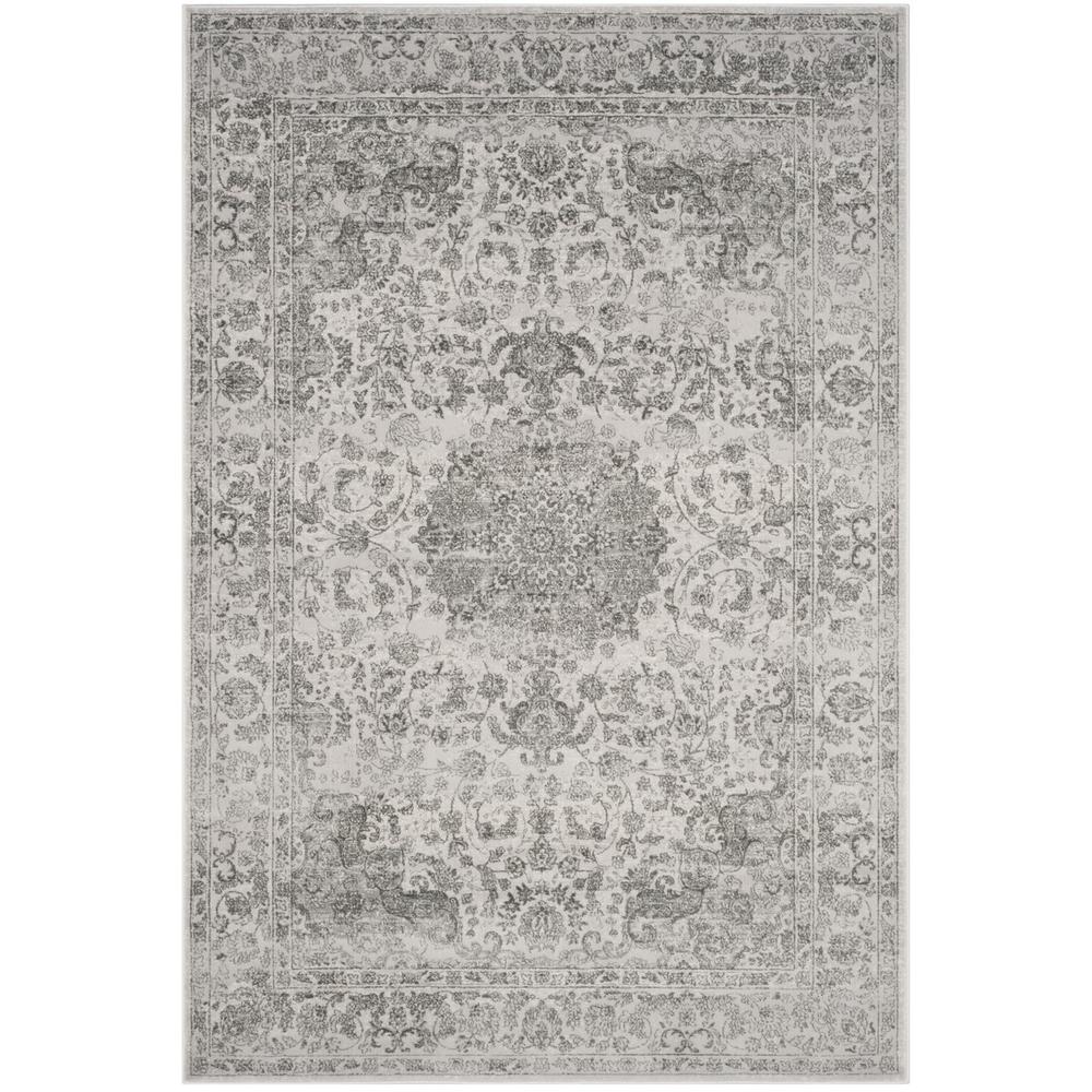 CARNEGIE, CREAM / DARK GREY, 4' X 6', Area Rug, CNG631K-4. Picture 1