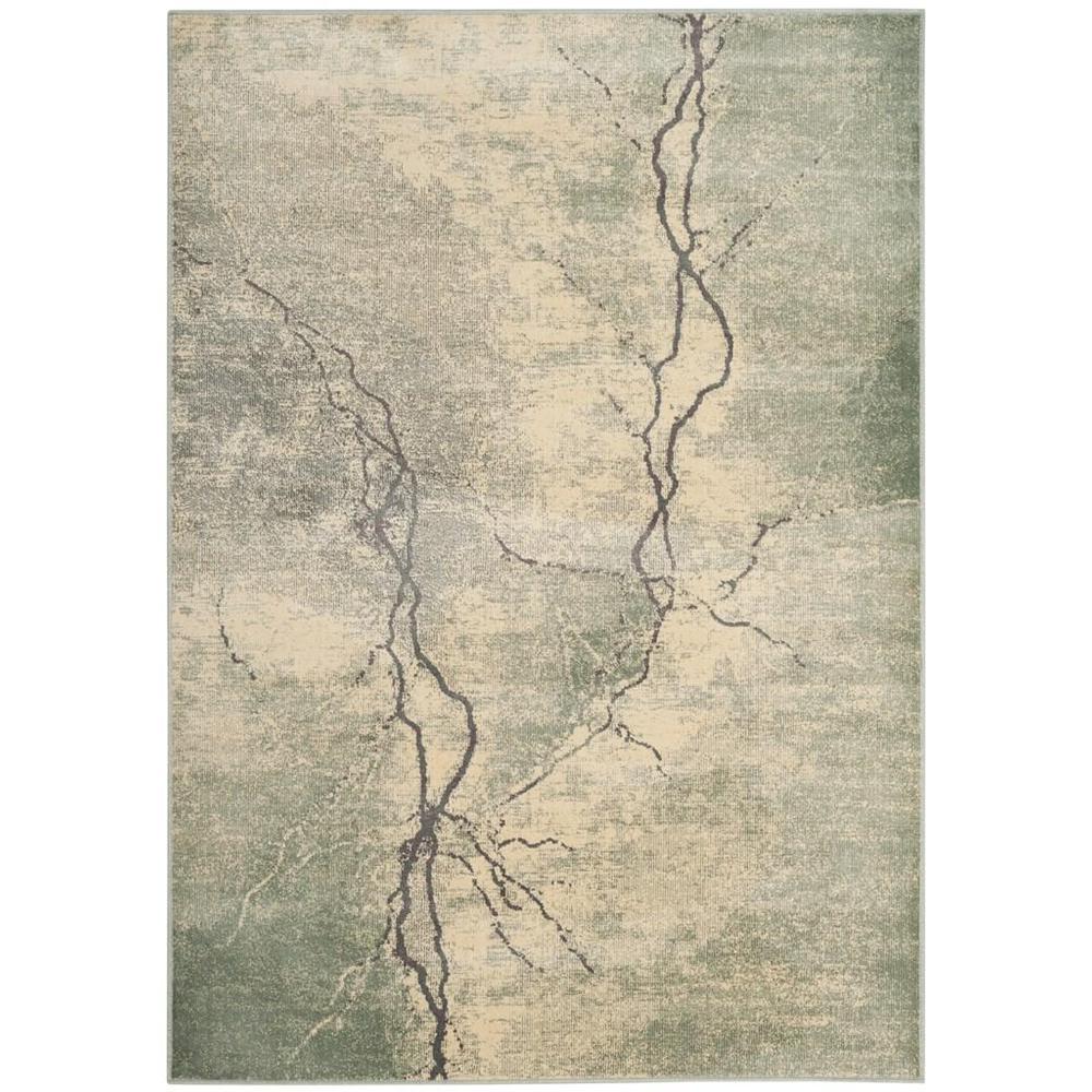 CONSTELLATION VINTAGE, LIGHT GREY/MULTI, 6'-7" X 9'-2", Area Rug, CNV748-2110-6. Picture 1