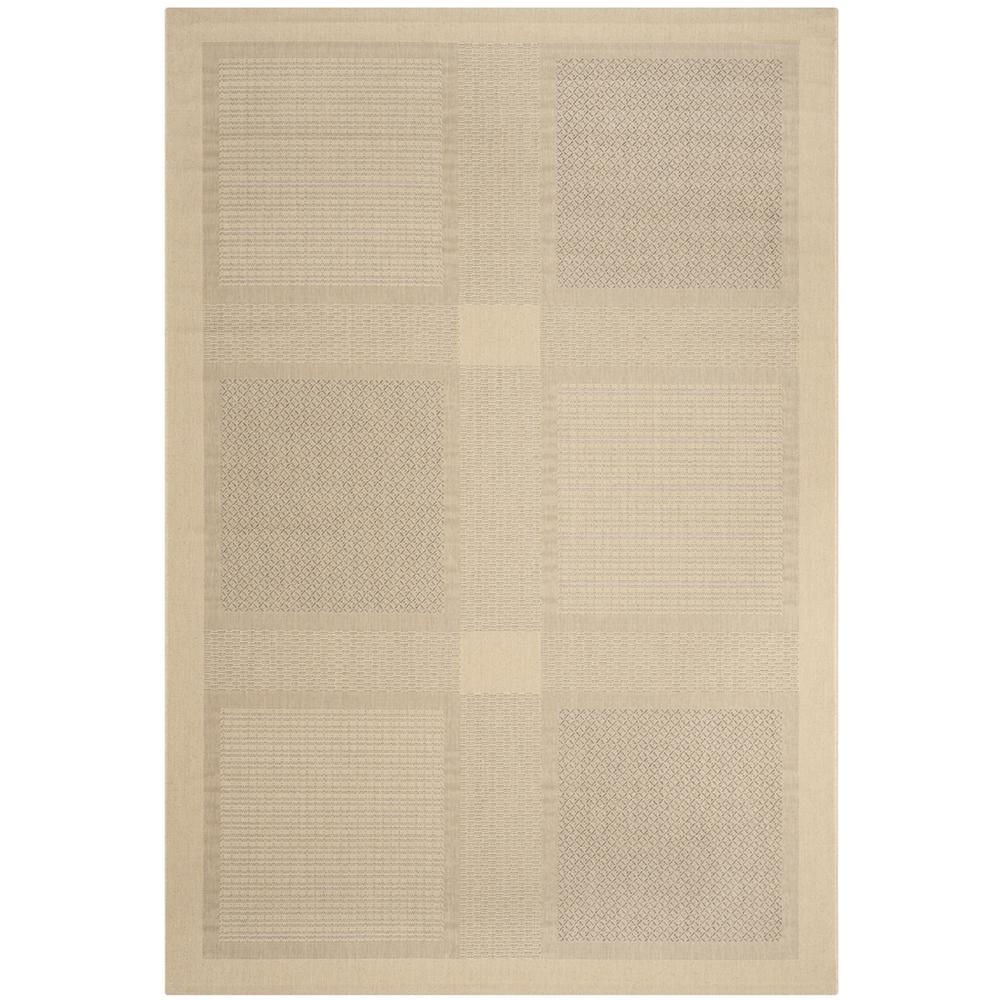 COURTYARD, NATURAL / BROWN, 9' X 12', Area Rug, CY1928-3001-9. Picture 1