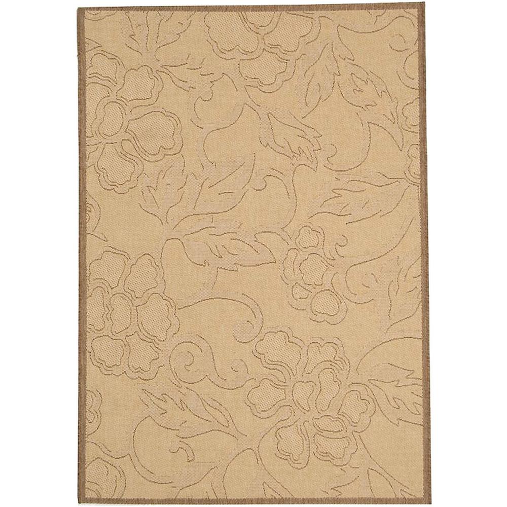 COURTYARD, NATURAL / BROWN, 2'-3" X 10', Area Rug, CY2726-3001-210. Picture 1