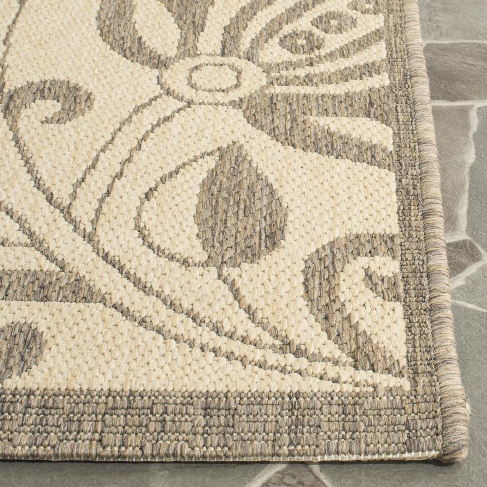 COURTYARD, NATURAL / BROWN, 2'-3" X 6'-7", Area Rug, CY2961-3001-27. Picture 5