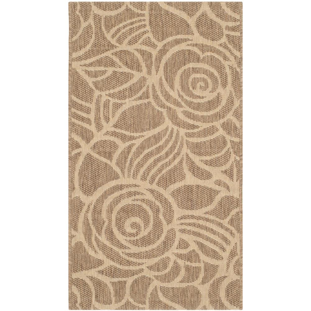 COURTYARD, COFFEE / SAND, 2'-7" X 5', Area Rug, CY5141B-3. Picture 1