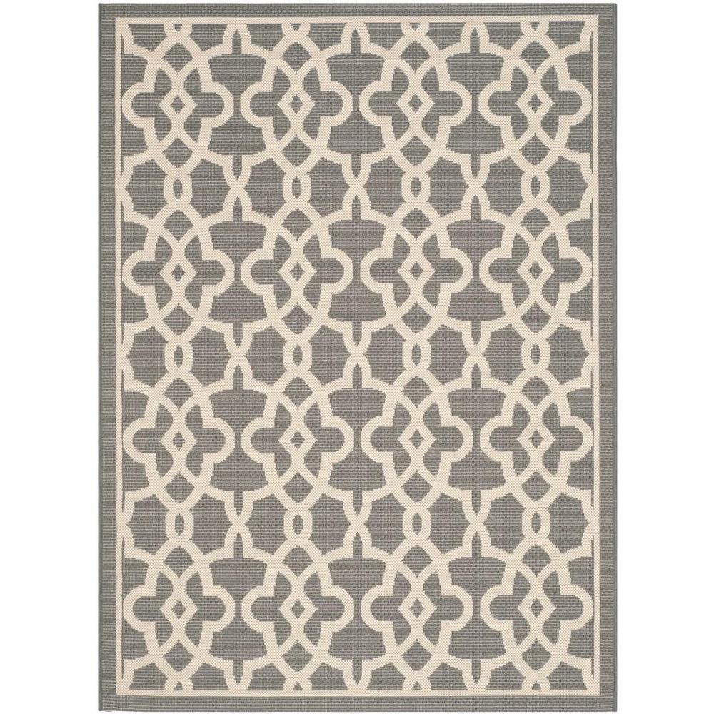 COURTYARD, GREY / BEIGE, 6'-7" X 9'-6", Area Rug, CY6071-246-6. Picture 1