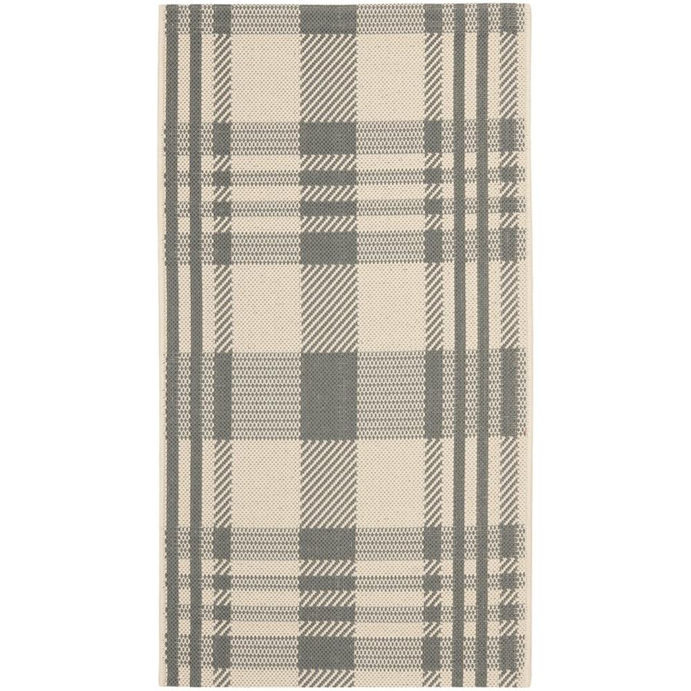 COURTYARD, GREY / BONE, 2'-7" X 5', Area Rug, CY6201-236-3. Picture 1