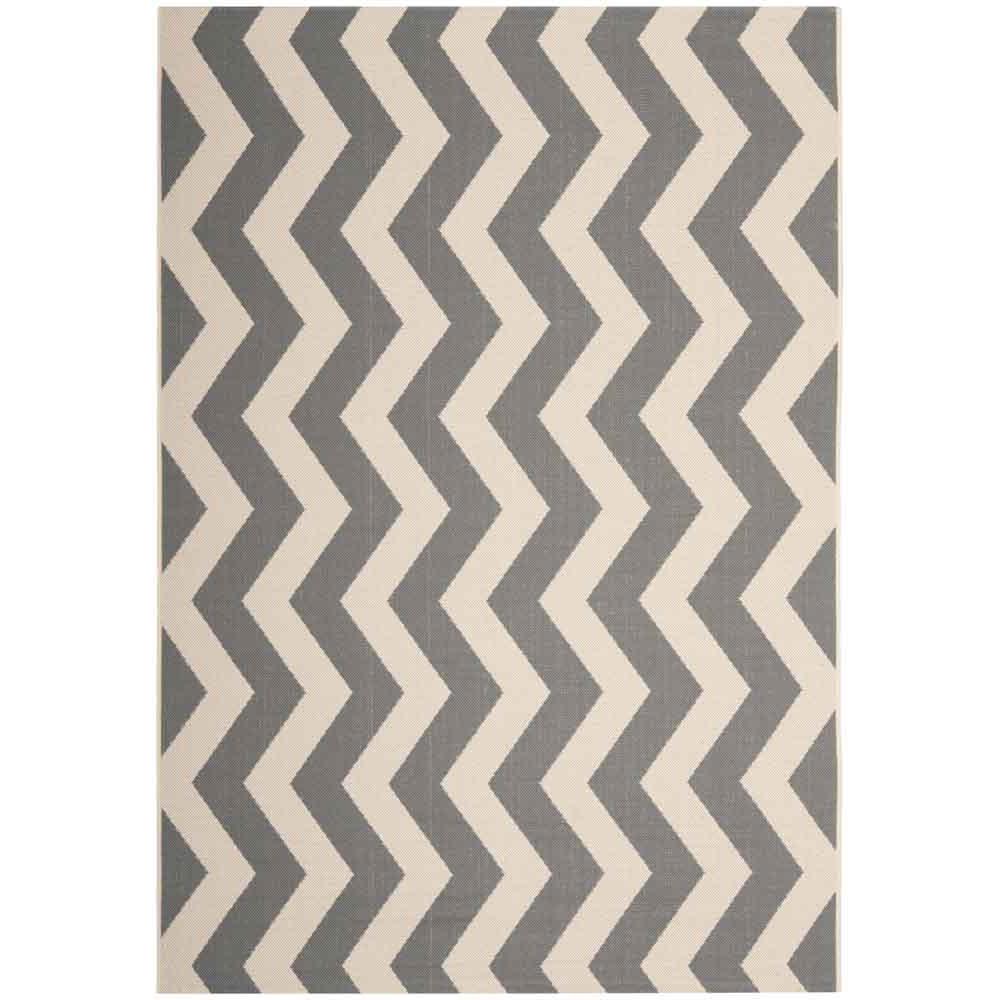 COURTYARD, GREY / BEIGE, 5'-3" X 7'-7", Area Rug, CY6245-246-5. Picture 1