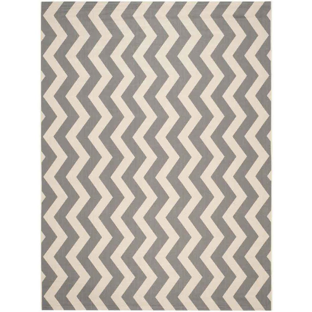 COURTYARD, GREY / BEIGE, 9' X 12', Area Rug, CY6245-246-9. Picture 1