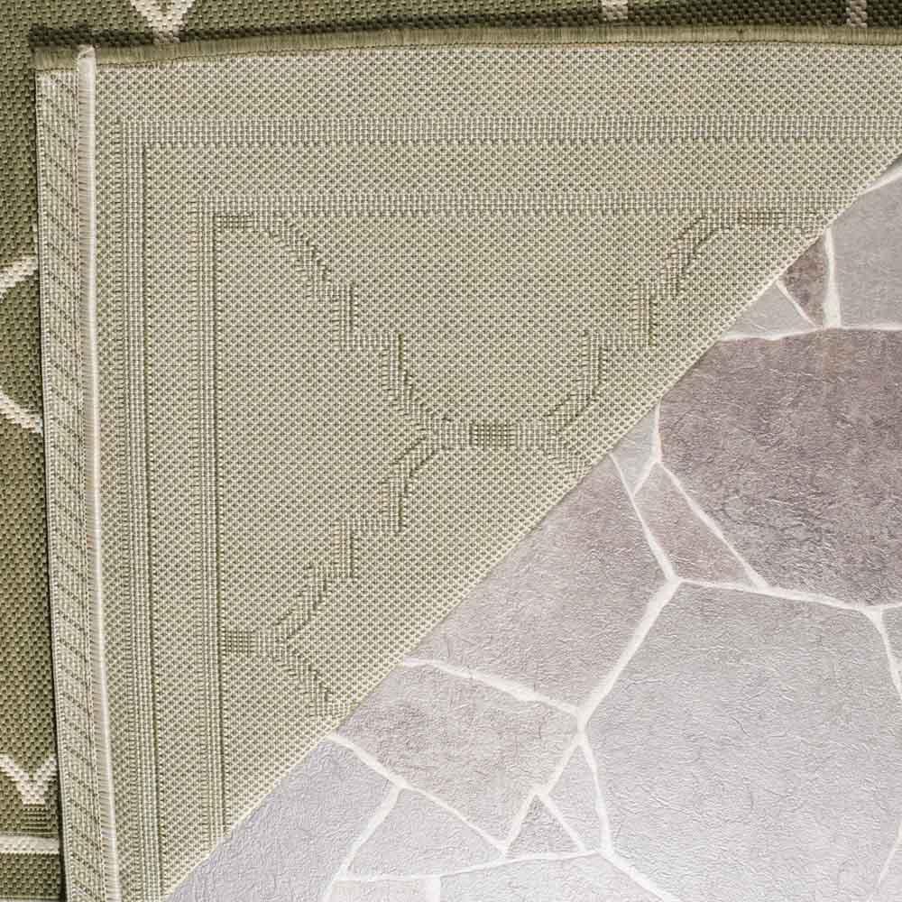 COURTYARD, GREEN / BEIGE, 5'-3" X 7'-7", Area Rug, CY6889-244-5. Picture 1