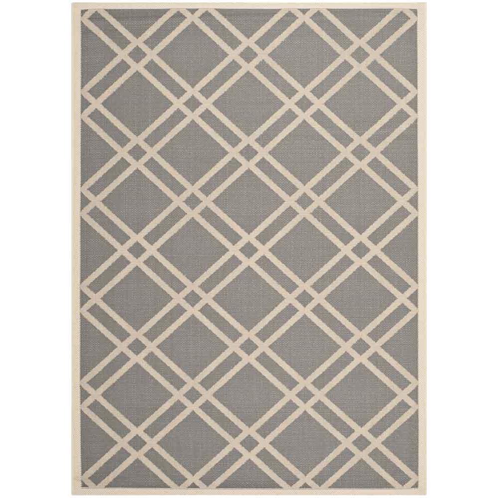 COURTYARD, ANTHRACITE / BEIGE, 5'-3" X 7'-7", Area Rug, CY6923-246-5. Picture 1