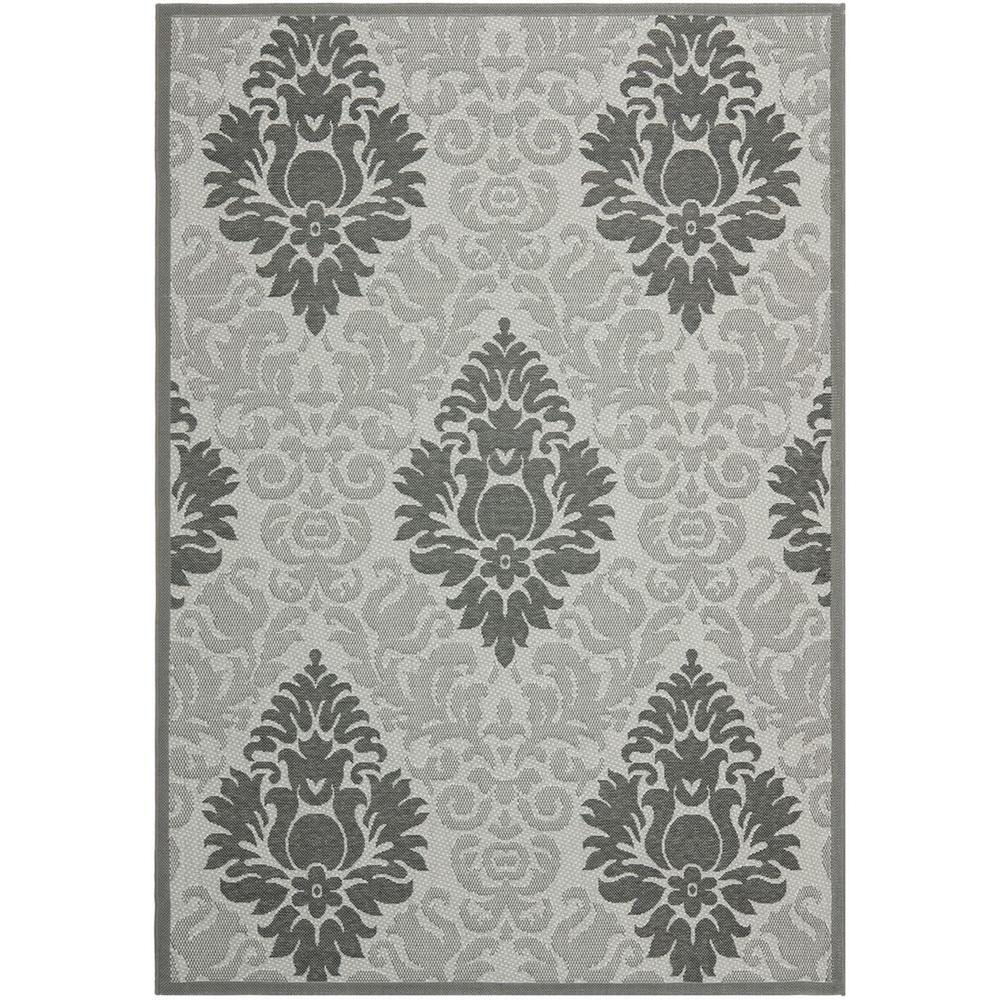 COURTYARD, LIGHT GREY / ANTHRACITE, 5'-3" X 7'-7", Area Rug, CY7133-78A5-5. Picture 1