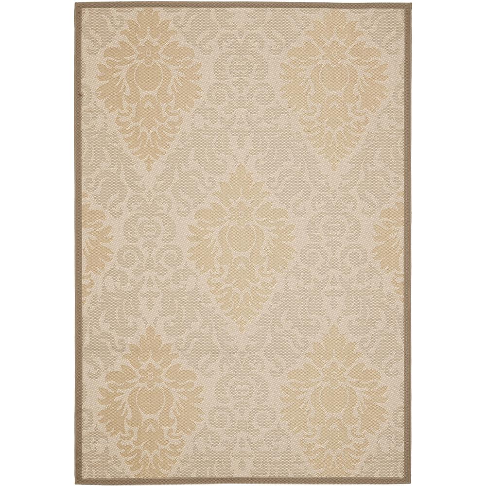 COURTYARD, BEIGE / DARK BEIG, 4' X 5'-7", Area Rug, CY7133-79A21-4. Picture 1