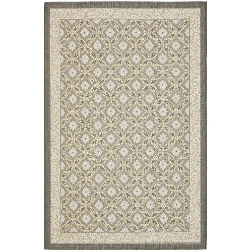 COURTYARD, ANTHRACITE / LIGHT GREY, 5'-3" X 7'-7", Area Rug, CY7810-87A21-5. Picture 1