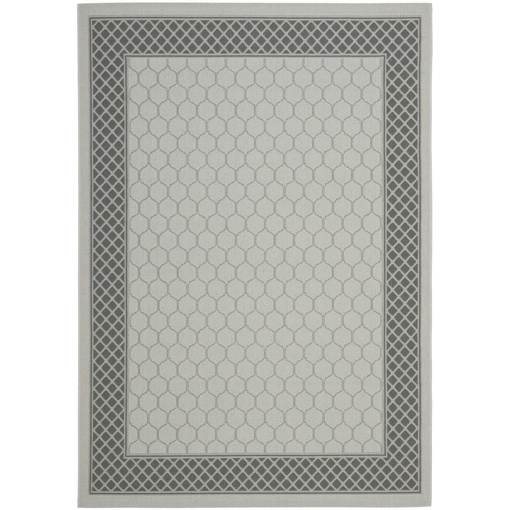 COURTYARD, LIGHT GREY / ANTHRACITE, 5'-3" X 7'-7", Area Rug, CY7933-78A18-5. Picture 1