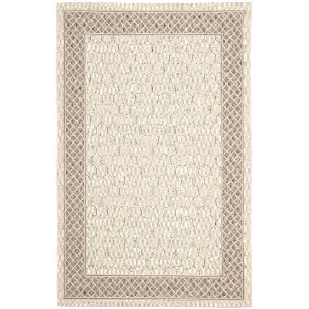 COURTYARD, BEIGE / DARK BEIG, 5'-3" X 7'-7", Area Rug, CY7933-79A18-5. Picture 1