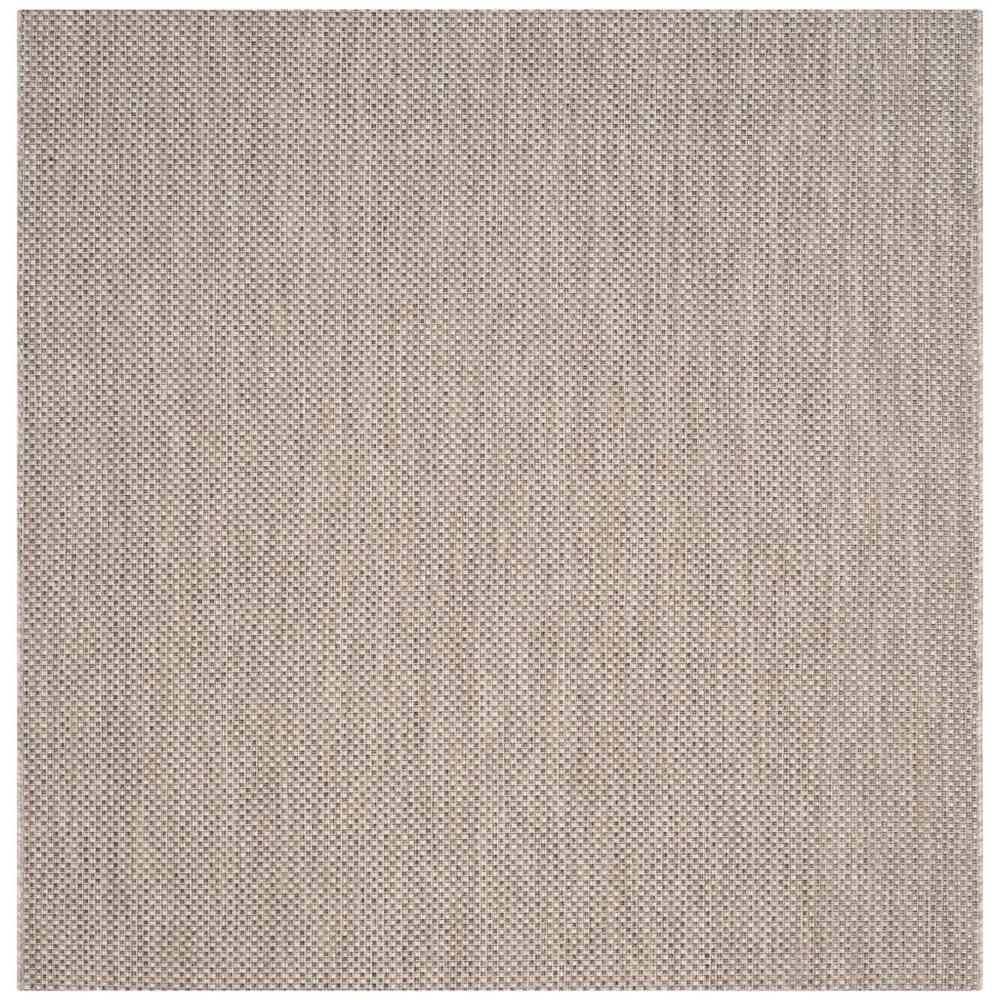COURTYARD, BEIGE / BROWN, 6'-7" X 6'-7" Square, Area Rug, CY8521-36312-7SQ. Picture 1