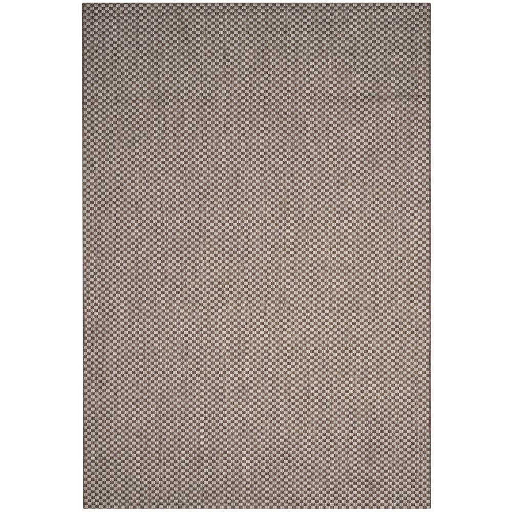COURTYARD, LIGHT BROWN / LIGHT GREY, 5'-3" X 7'-7", Area Rug. Picture 1