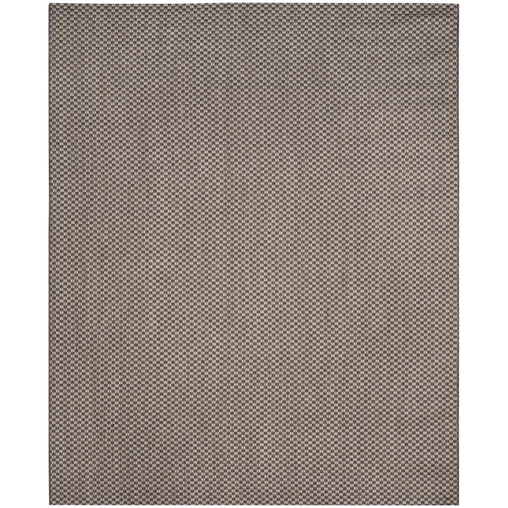 COURTYARD, LIGHT BROWN / LIGHT GREY, 9' X 12', Area Rug. Picture 1
