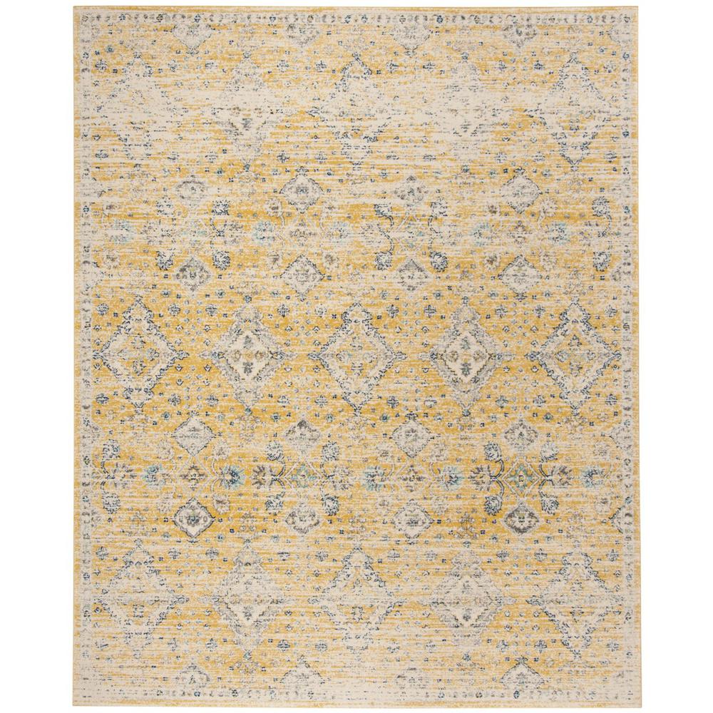 EVOKE, GOLD / IVORY, 9' X 12', Area Rug, EVK224B-9. Picture 1