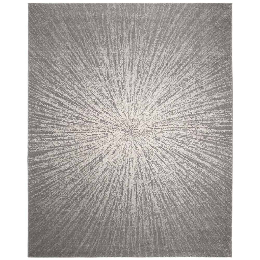 EVOKE, DARK GREY / IVORY, 9' X 12', Area Rug. Picture 1
