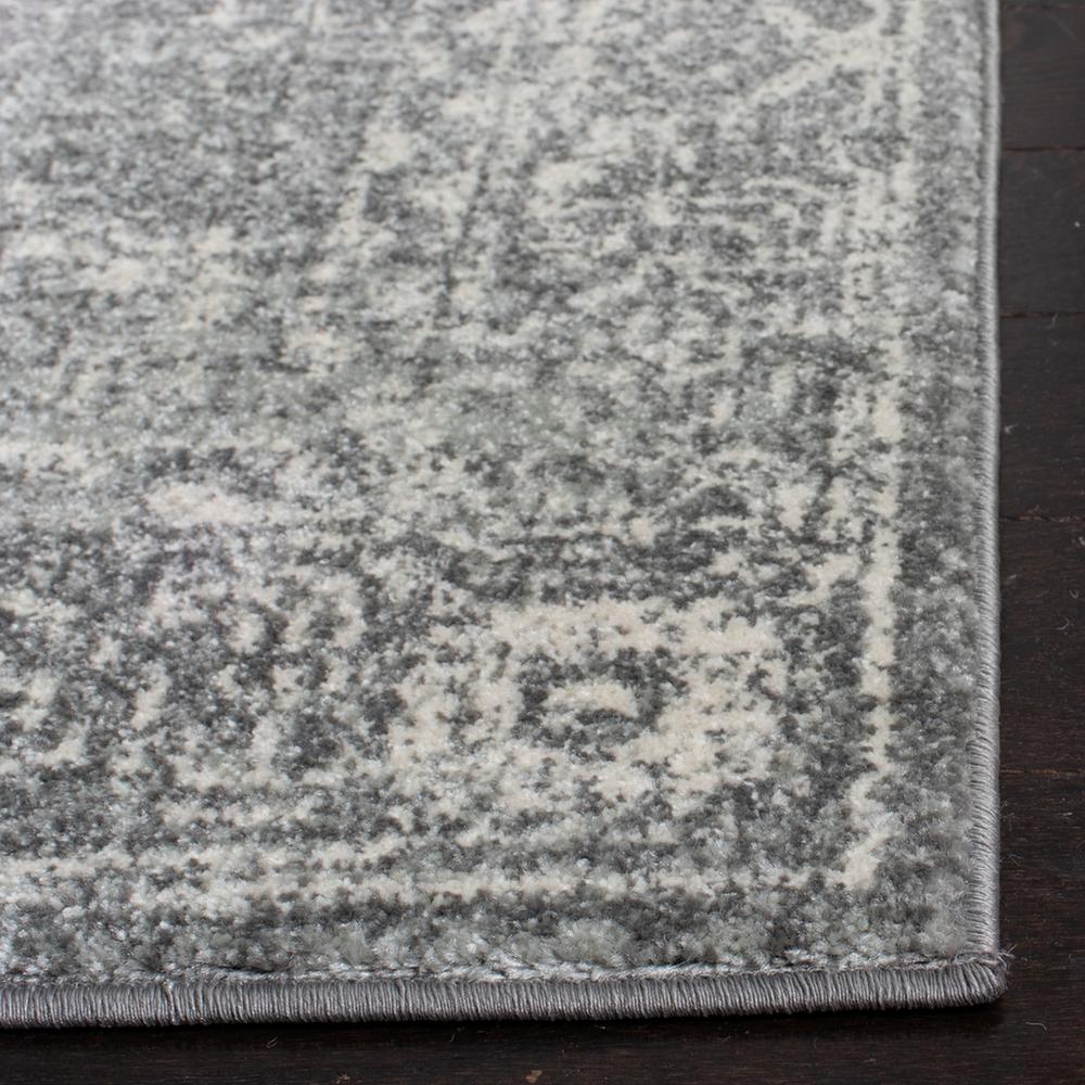 EVOKE, GREY / IVORY, 4' X 6', Area Rug, EVK270S-4. Picture 1