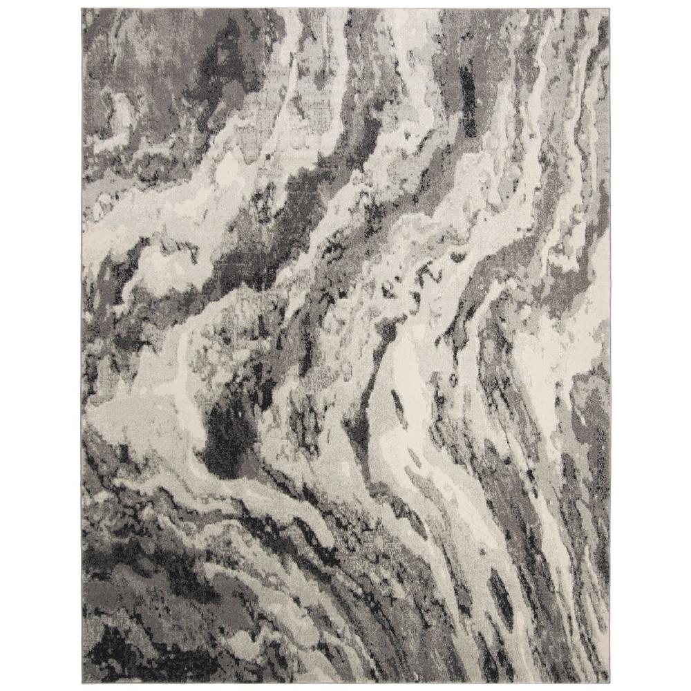 EVOKE, IVORY / GREY, 9' X 12', Area Rug, EVK285F-9. Picture 1