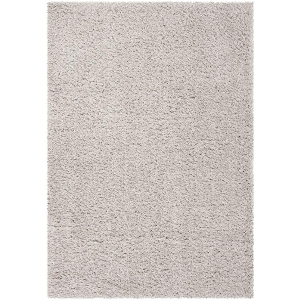 FLOKATI SHAG 900, SILVER, 5'-3" X 7'-6", Area Rug. Picture 1