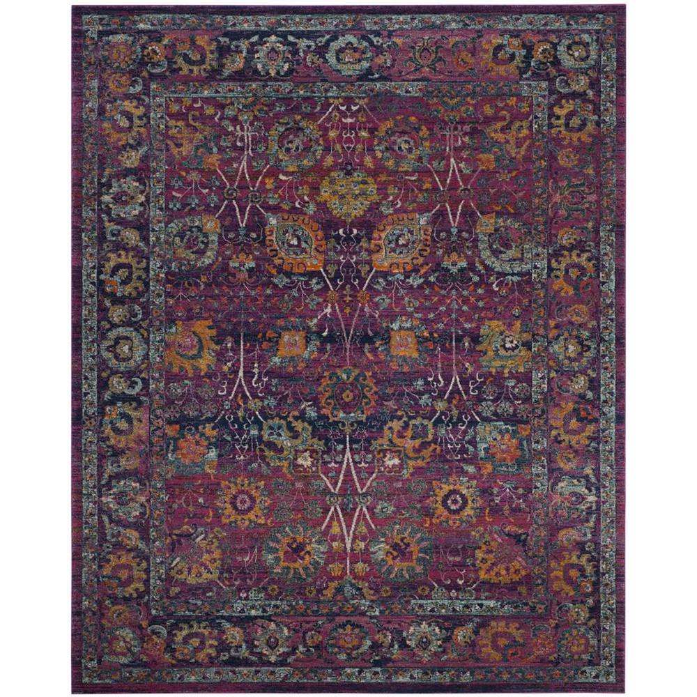 GRANADA, FUCHSIA / MULTI, 9' X 12', Area Rug. Picture 1