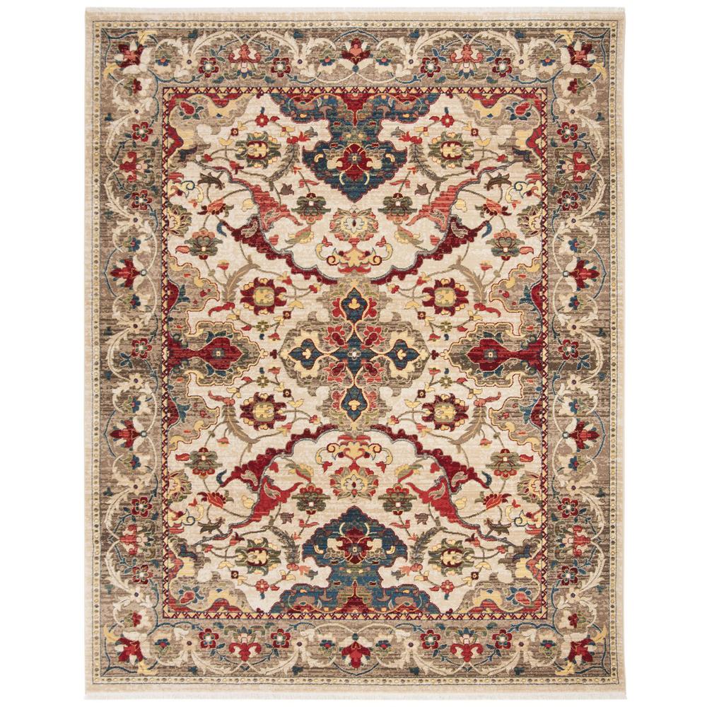 KASHAN, IVORY / TAUPE, 9' X 12', Area Rug. Picture 1