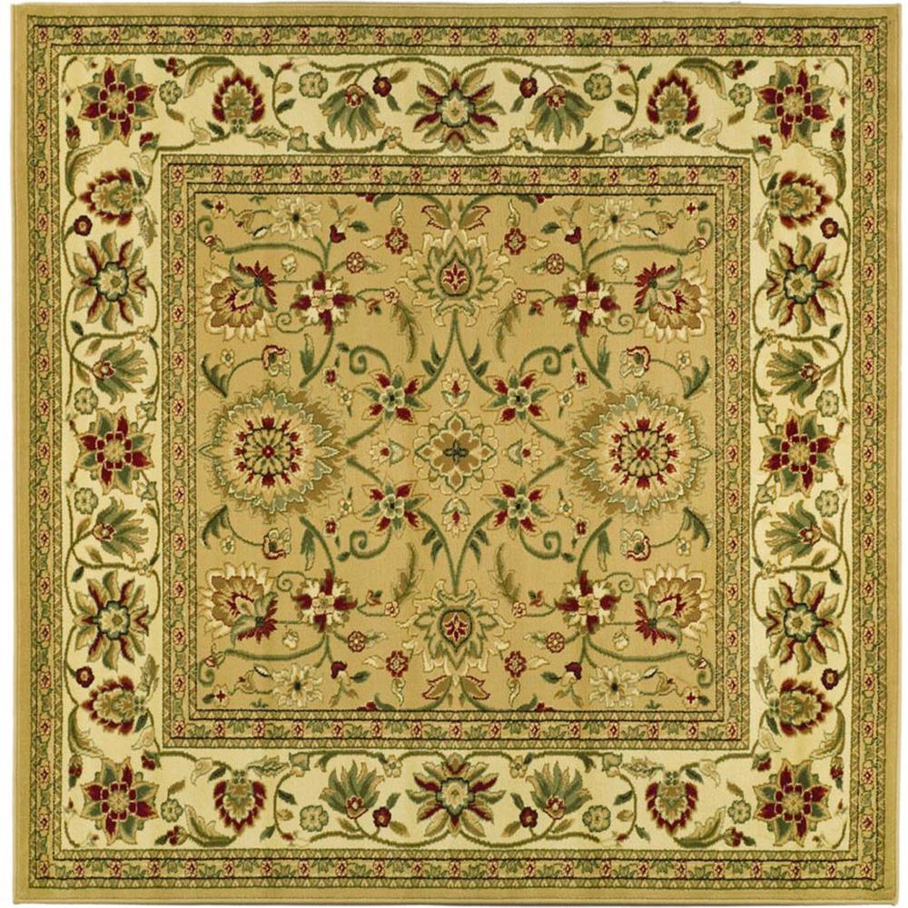 LYNDHURST, BEIGE / IVORY, 8' X 8' Square, Area Rug. Picture 1