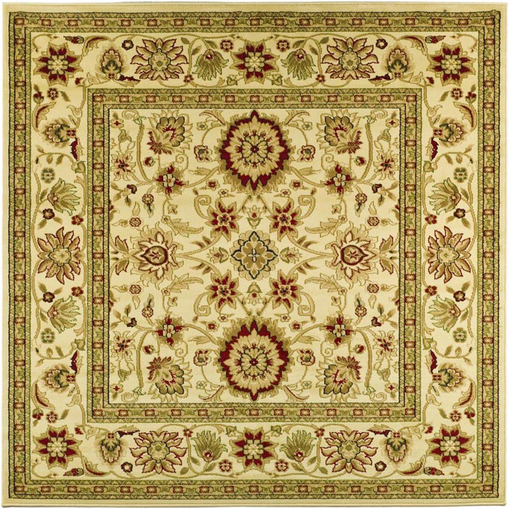 LYNDHURST, IVORY / IVORY, 8' X 8' Square, Area Rug, LNH212L-8SQ. Picture 1
