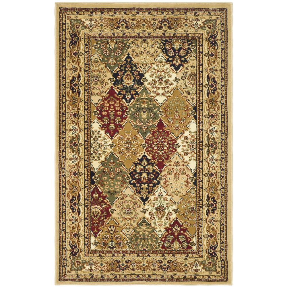 LYNDHURST, MULTI / BEIGE, 3'-3" X 5'-3", Area Rug. Picture 1