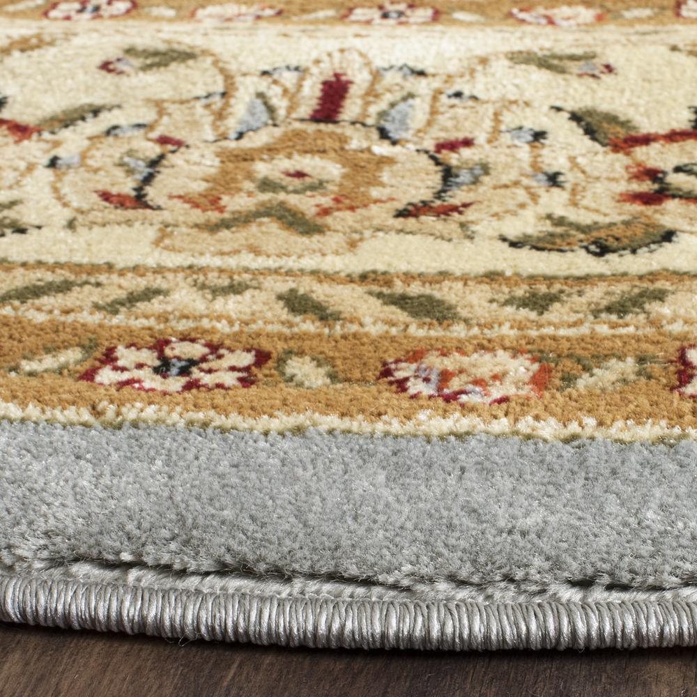 LYNDHURST, LIGHT BLUE / IVORY, 8' X 8' Round, Area Rug. Picture 2