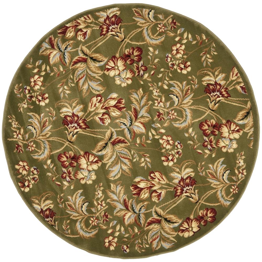 LYNDHURST, SAGE, 7' X 7' Round, Area Rug. Picture 1