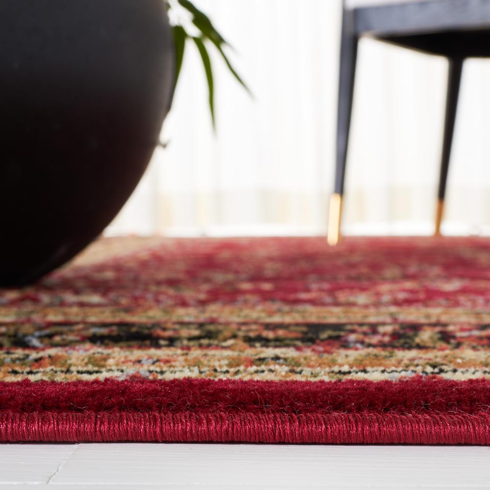 LYNDHURST, RED / BLACK, 3'-3" X 5'-3", Area Rug, LNH331B-3. Picture 2