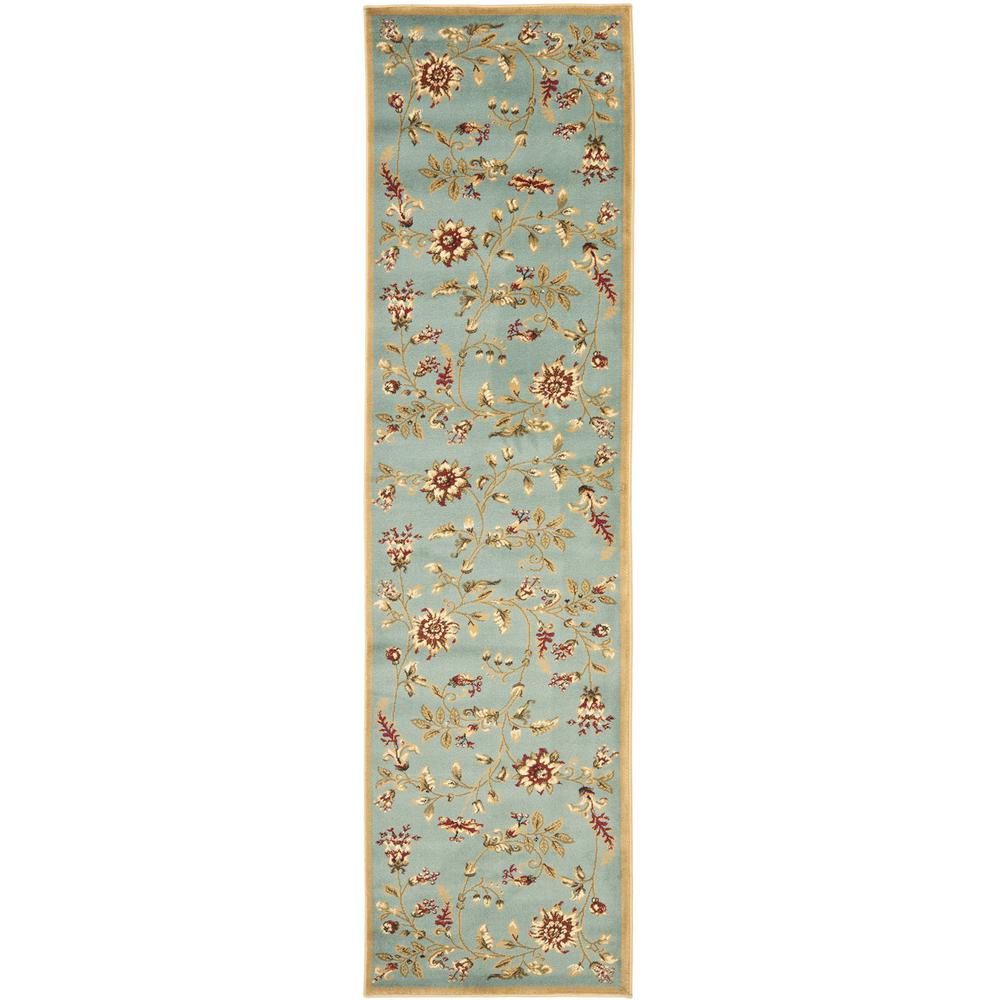 LYNDHURST, BLUE / MULTI, 2'-3" X 16', Area Rug. Picture 1