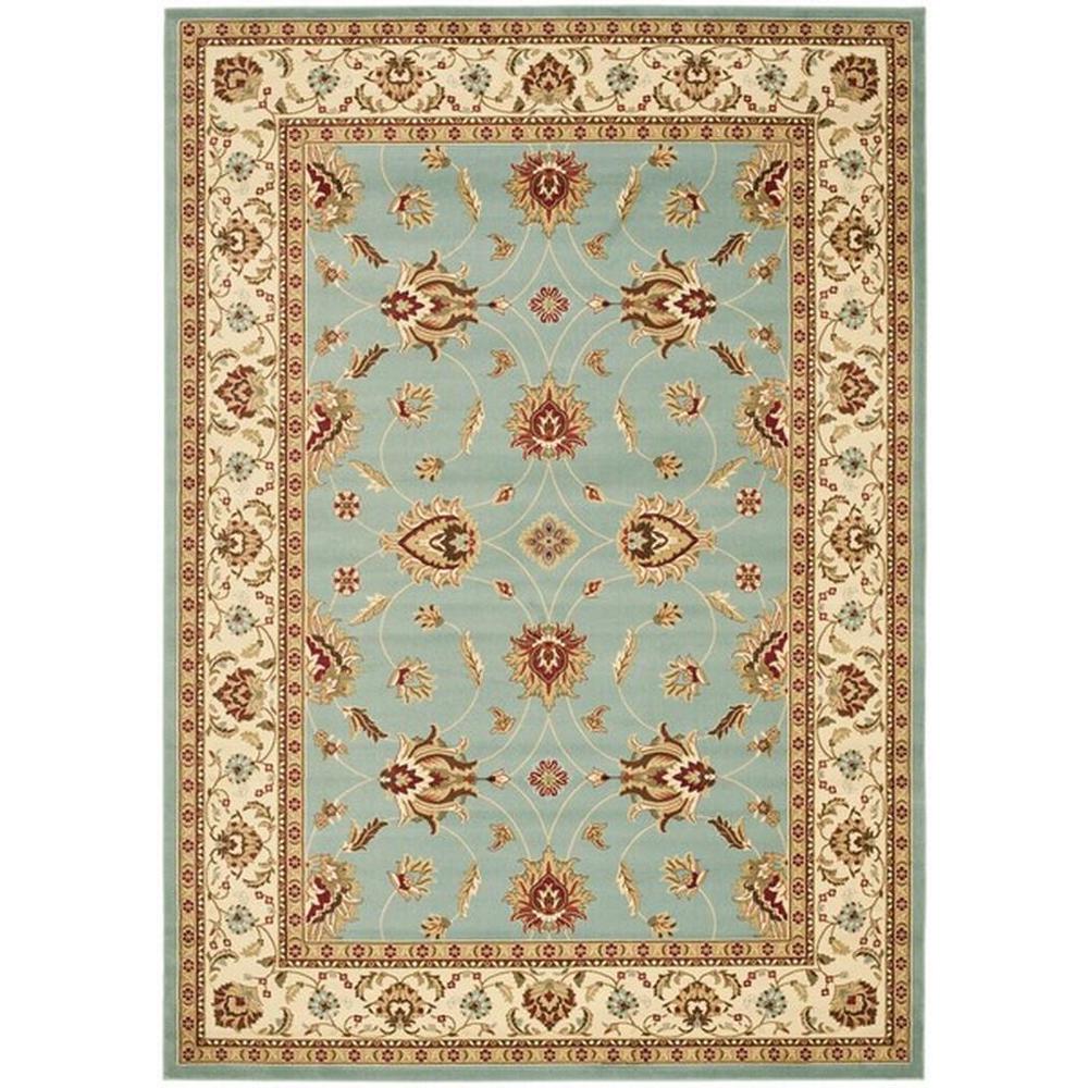 LYNDHURST, BLUE / IVORY, 8'-9" X 12', Area Rug, LNH553-6512-9. Picture 1