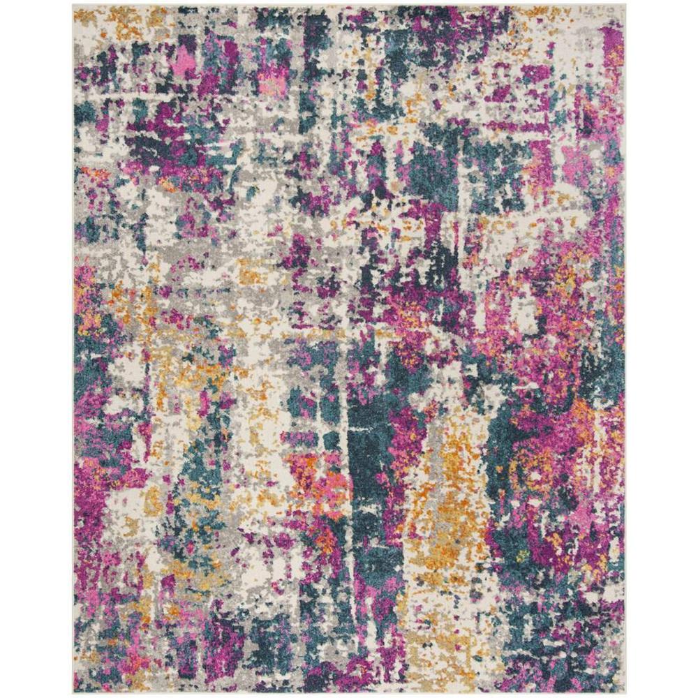 MADISON, IVORY / BLUE, 9' X 12', Area Rug, MAD143B-9. Picture 1