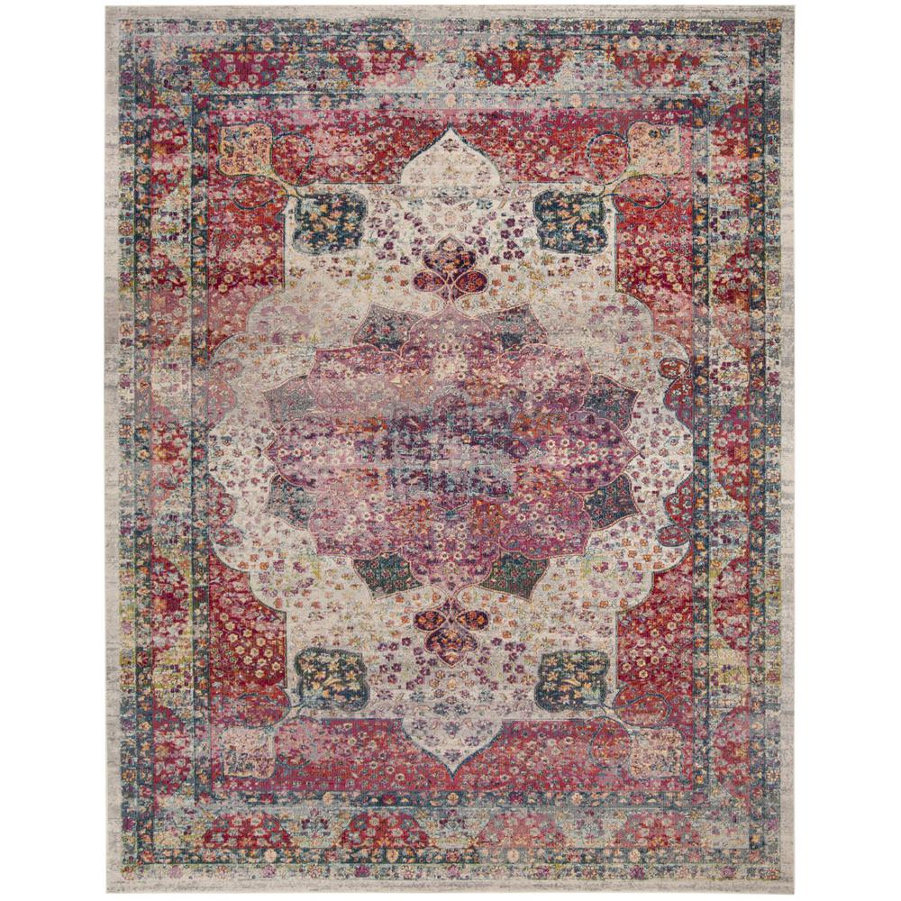 MERLOT 100, CREAM / MULTI, 9' X 12', Area Rug, MER121A-9. Picture 1