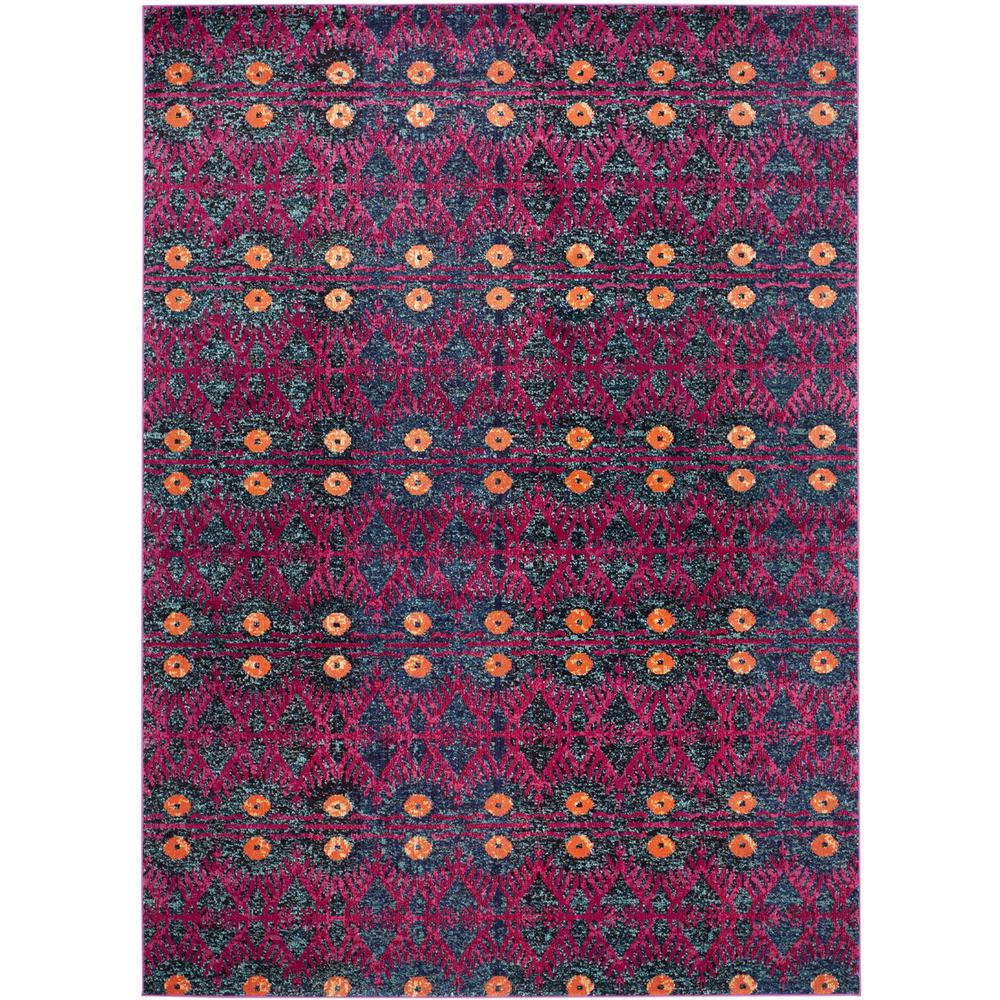 MONACO, PINK / MULTI, 9' X 12', Area Rug, MNC213D-9. Picture 1