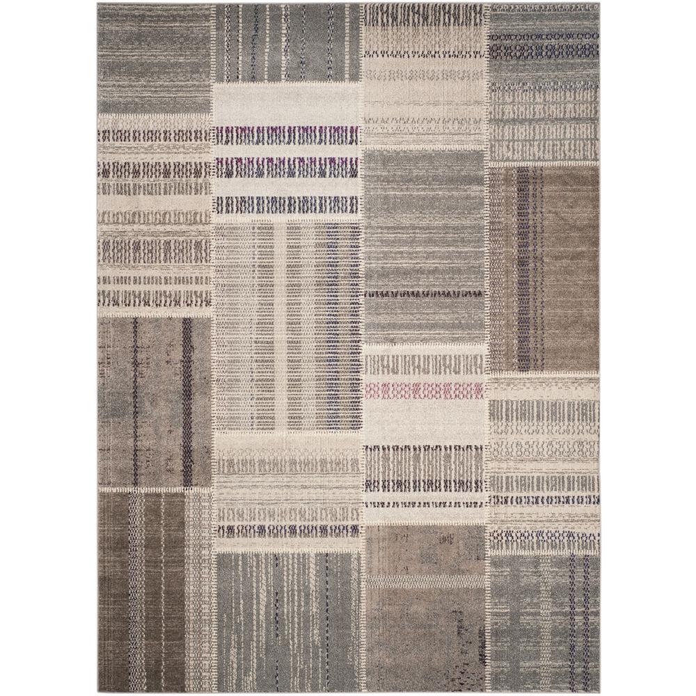MONACO, GREY / MULTI, 9' X 12', Area Rug, MNC215G-9. Picture 1