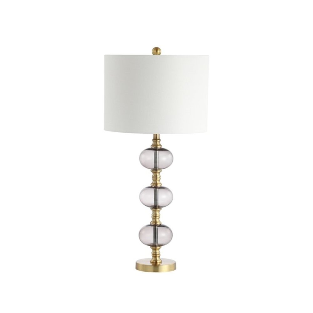 Marcelo Table Lamp, Smoking Grey/Brass Gold. Picture 1