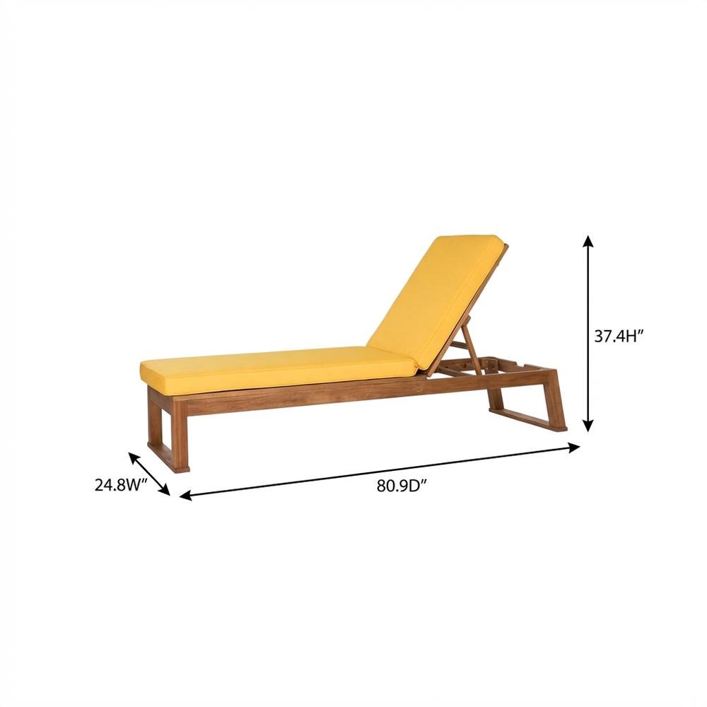 Outdoor Sunlounger With Silver Galvanized Steel Frame And Foam Cushion. Picture 7