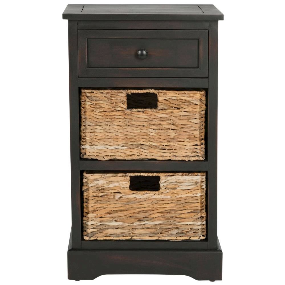Brown, Side Table, Quality Build, Durable Wood Frame. Picture 4