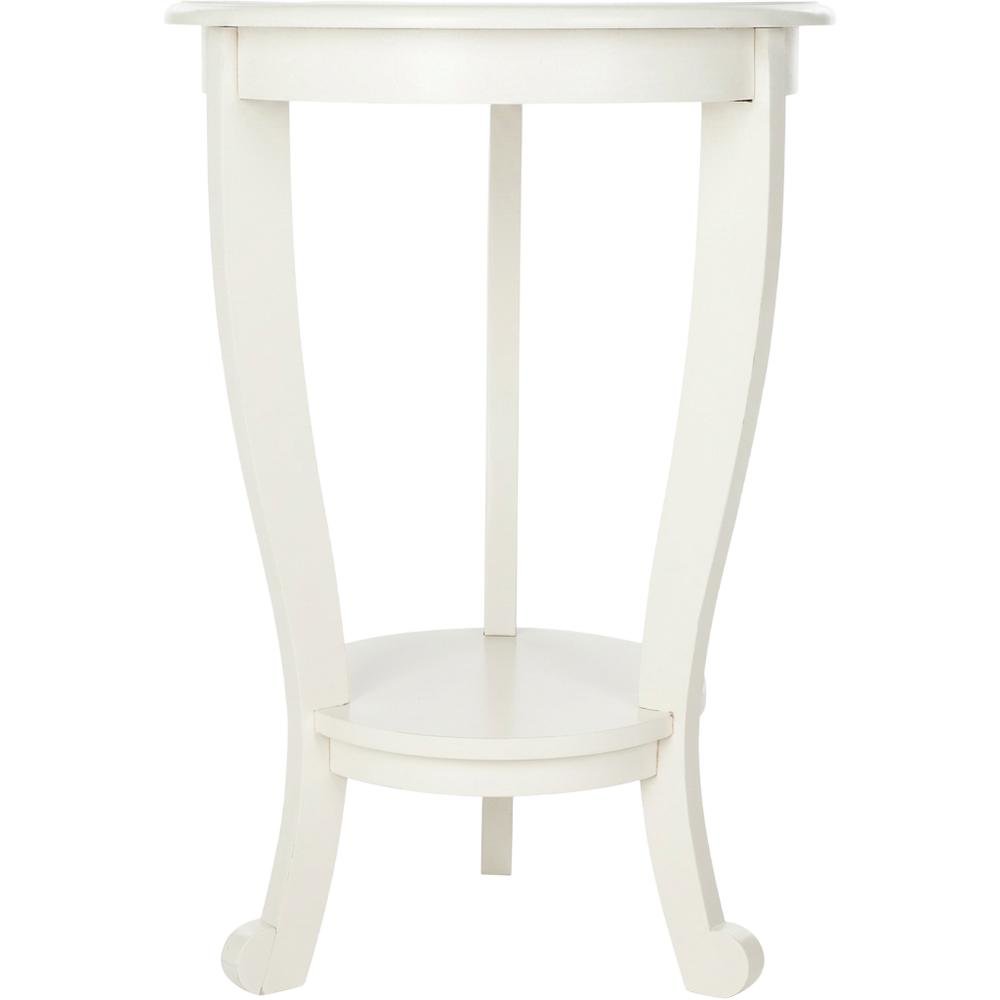 Distressed Cream, Pedestal Table, Pedestal Base, Quality Build. Picture 4