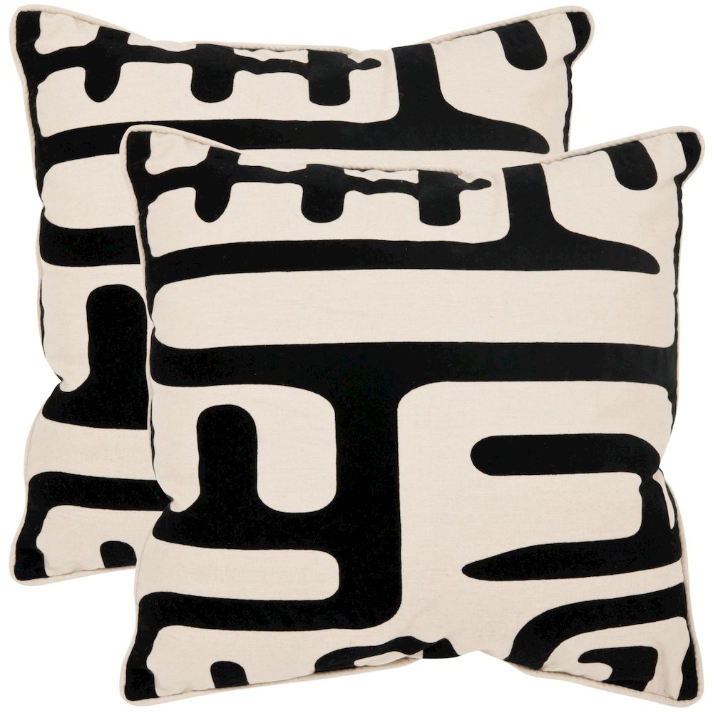 MAIZE  PILLOW, PIL162A-2424-SET2. Picture 1