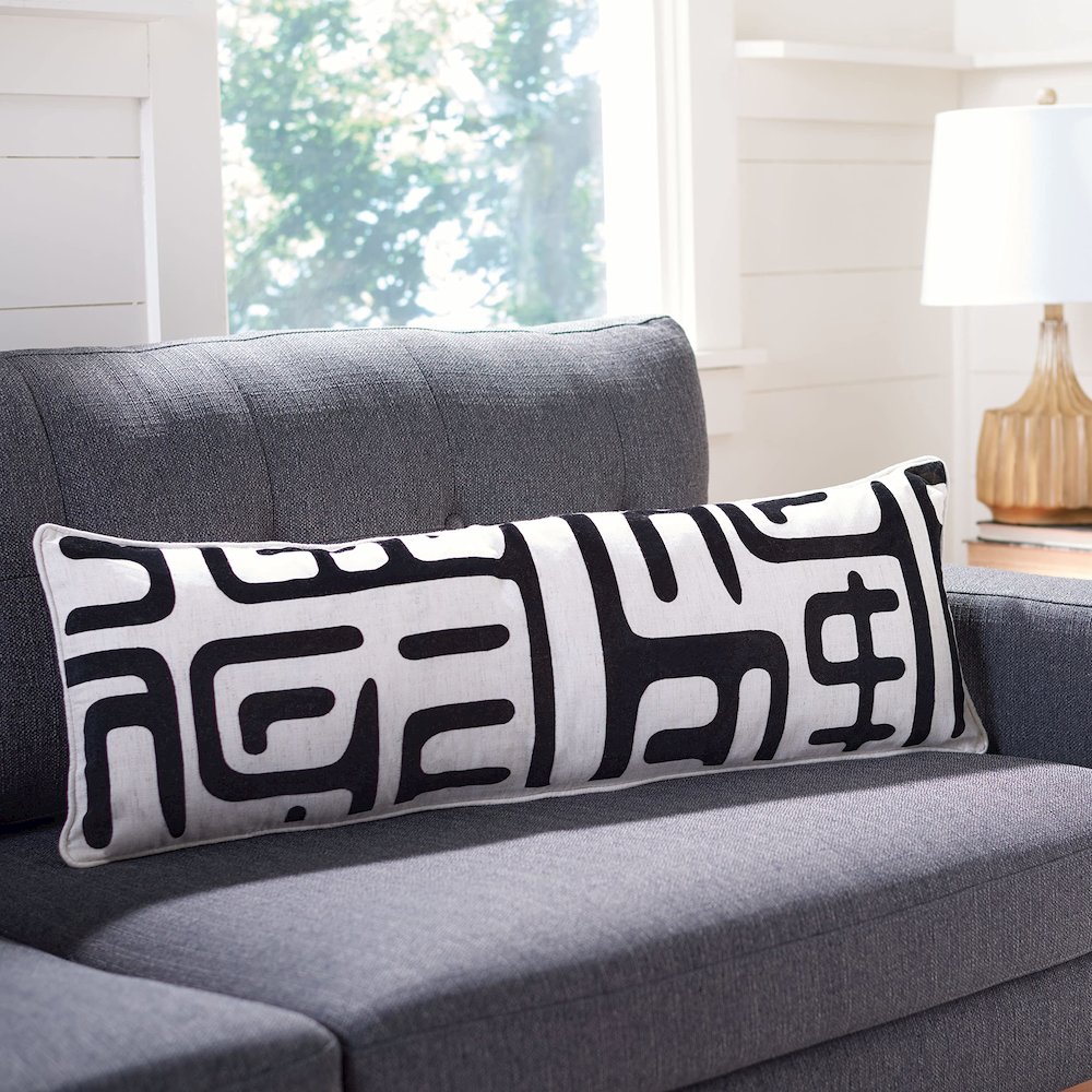 MAIZE  PILLOW, PIL162A-2424-SET2. Picture 6