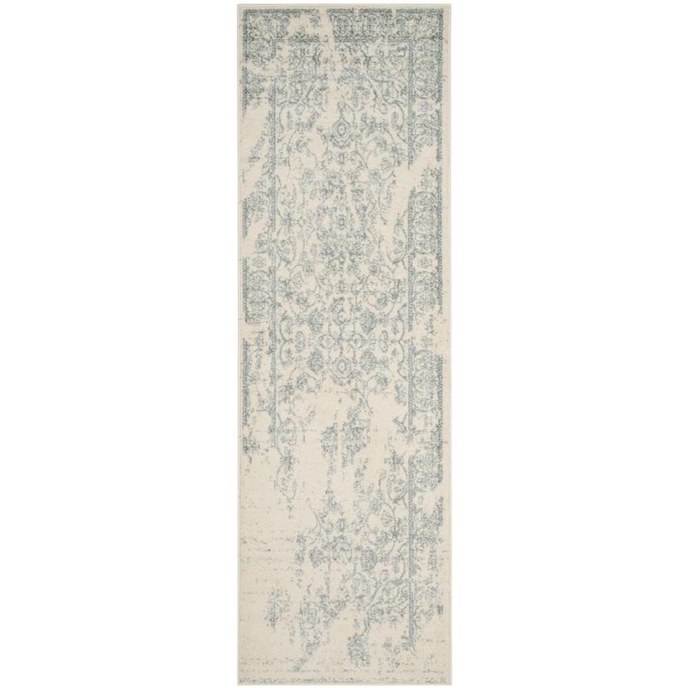 Adirondack, IVORY / SLATE, 2'-6" X 6', Area Rug, ADR101S-26. Picture 1