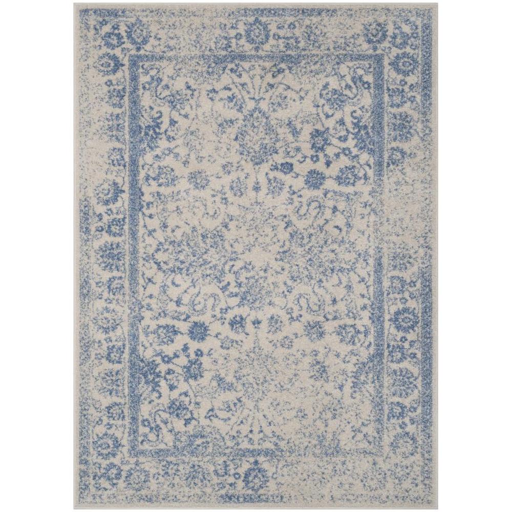 Adirondack, IVORY / LIGHT BLUE, 6' X 9', Area Rug, ADR109L-6. Picture 1