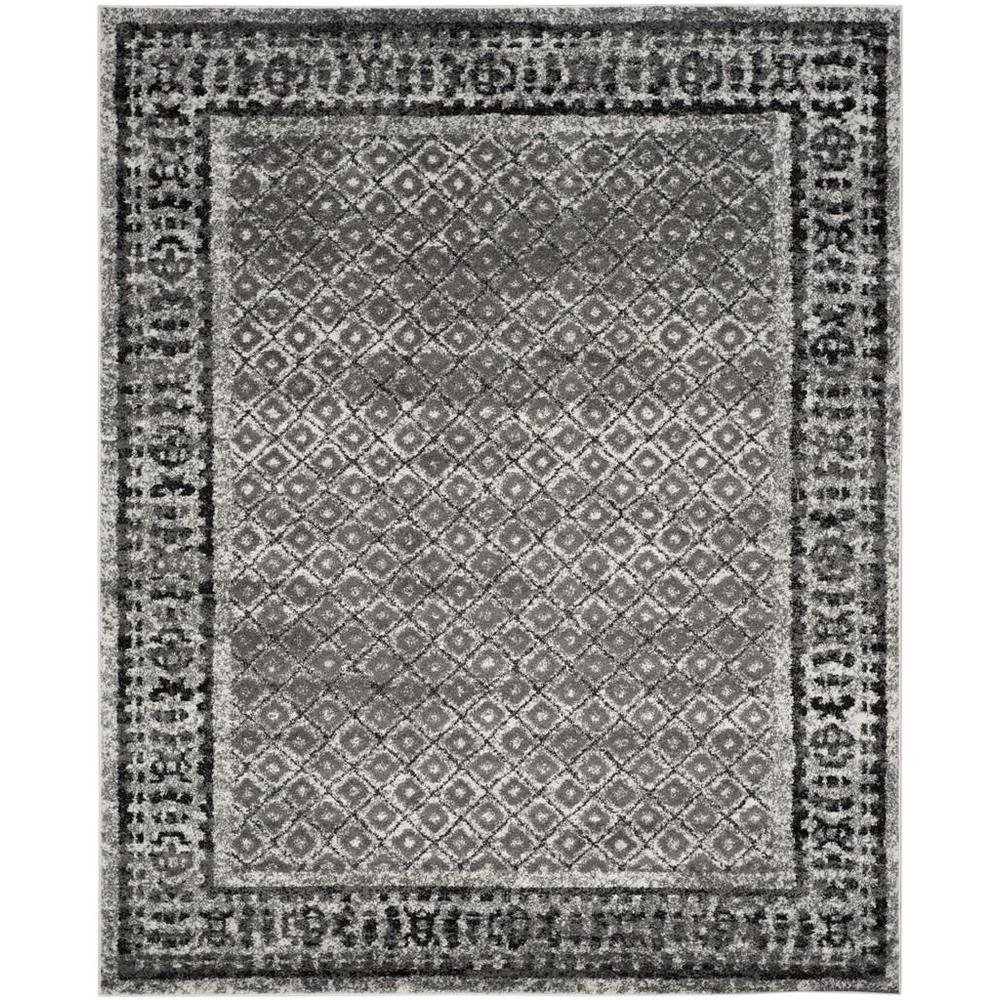 Adirondack, IVORY / SILVER, 9' X 12', Area Rug, ADR110B-9. Picture 1