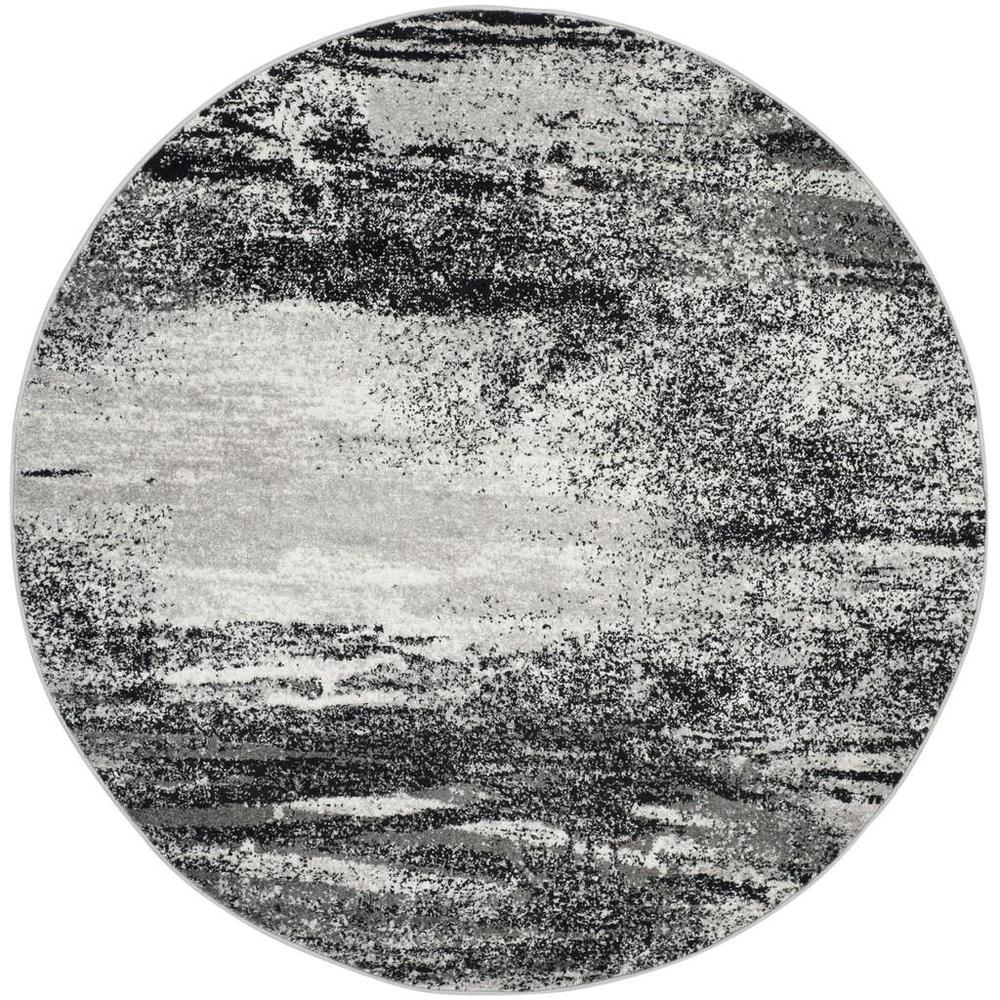 Adirondack, SILVER / MULTI, 6' X 6' Round, Area Rug, ADR112G-6R. Picture 1