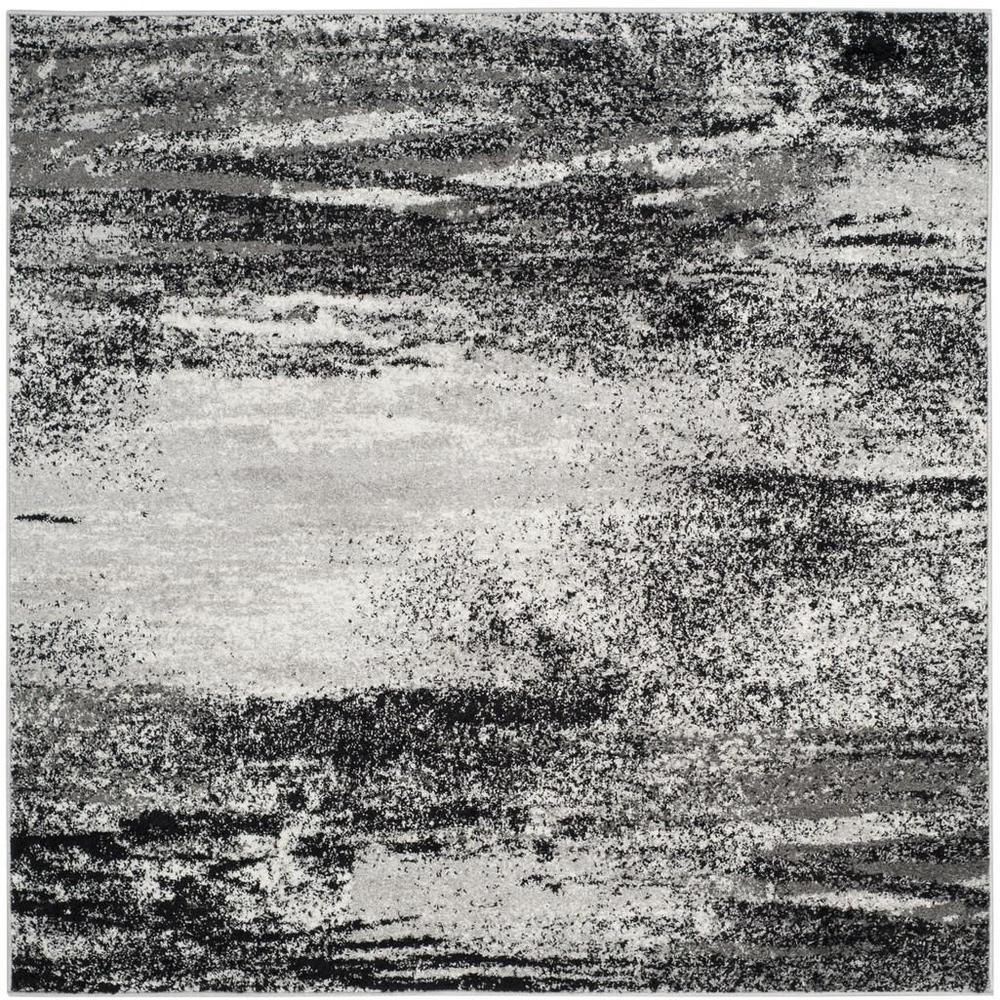 Adirondack, SILVER / MULTI, 6' X 6' Square, Area Rug, ADR112G-6SQ. Picture 1